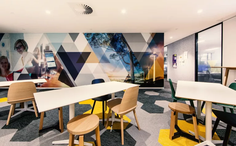 Office Workspace Wall Signage, Wall Graphics Perth, Wall Murals, Office Signage, Floor Graphics, Workspace Design, office design, signage & graphics package, signage project, signage design