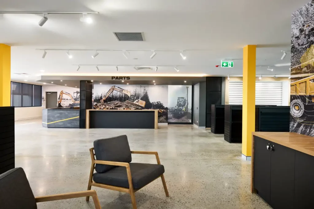 Mining Signage, workplace signage, wall graphics perth, workplace design, blank walls, showroom signage, signage company, office signage, construction signage