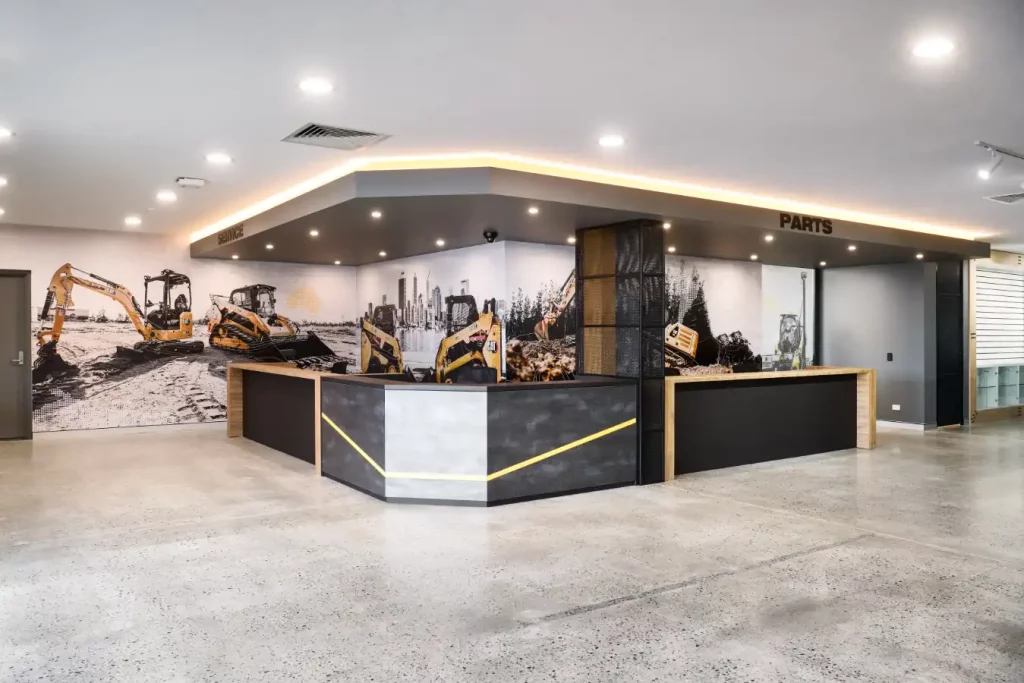 Mining Signage, workplace signage, wall graphics perth, workplace design, blank walls, showroom signage, signage company, office signage