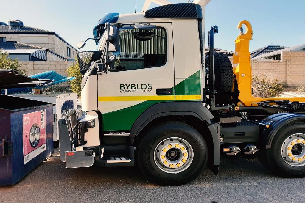 Byblos Constructions Fleet Signage