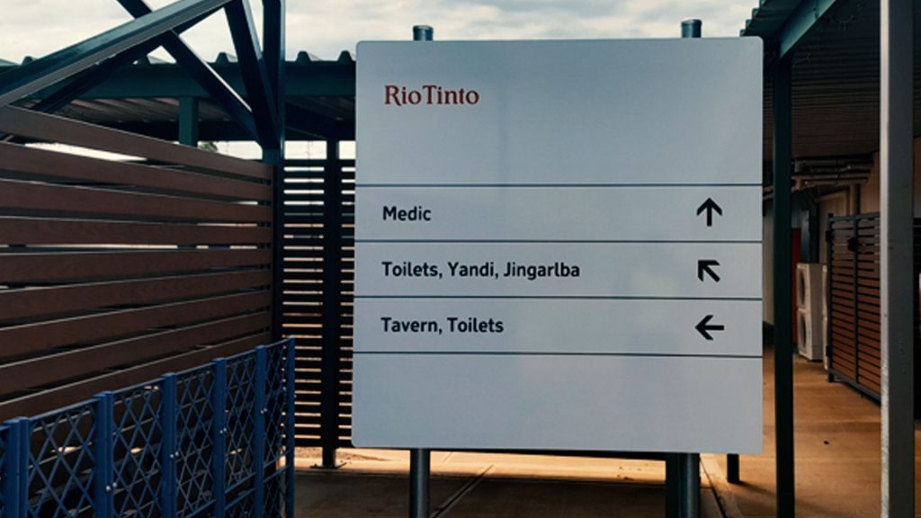 Byblos Group - Yandi Village Refurbishment, Mining Signage, Wayfinding within mine sites WA