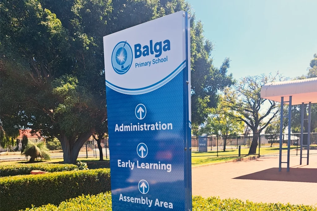 School Entry Signs