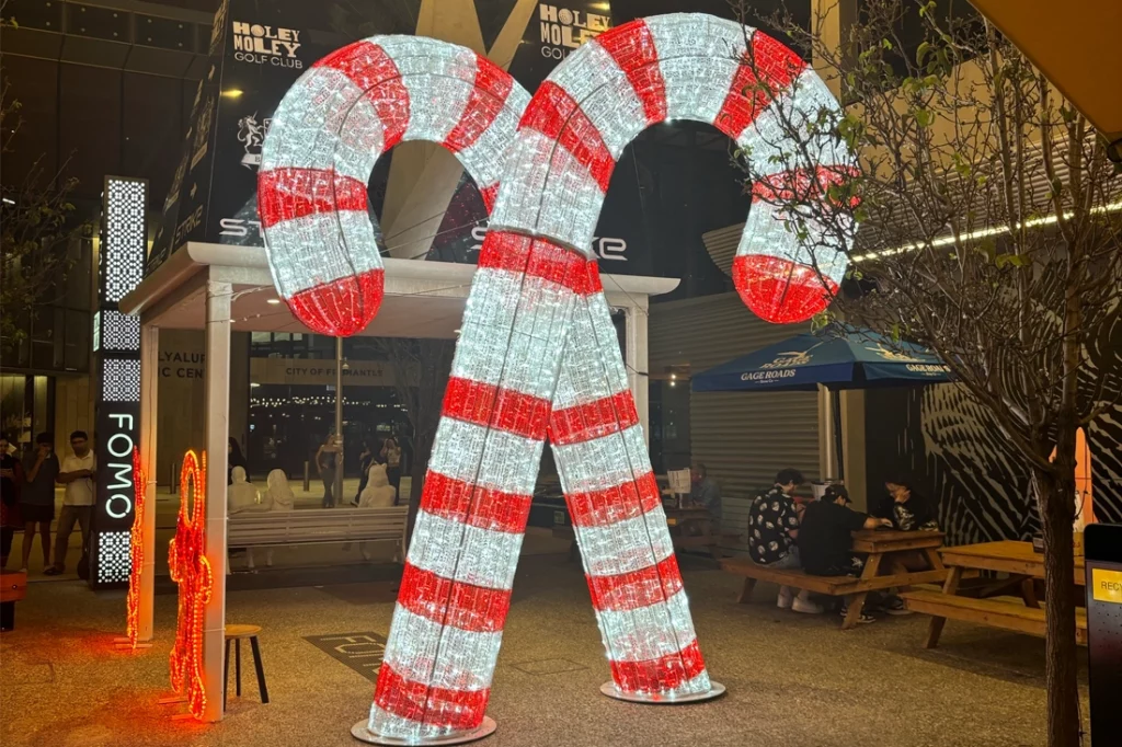 Large Christmas Features, Candy Cane Christmas Decoration