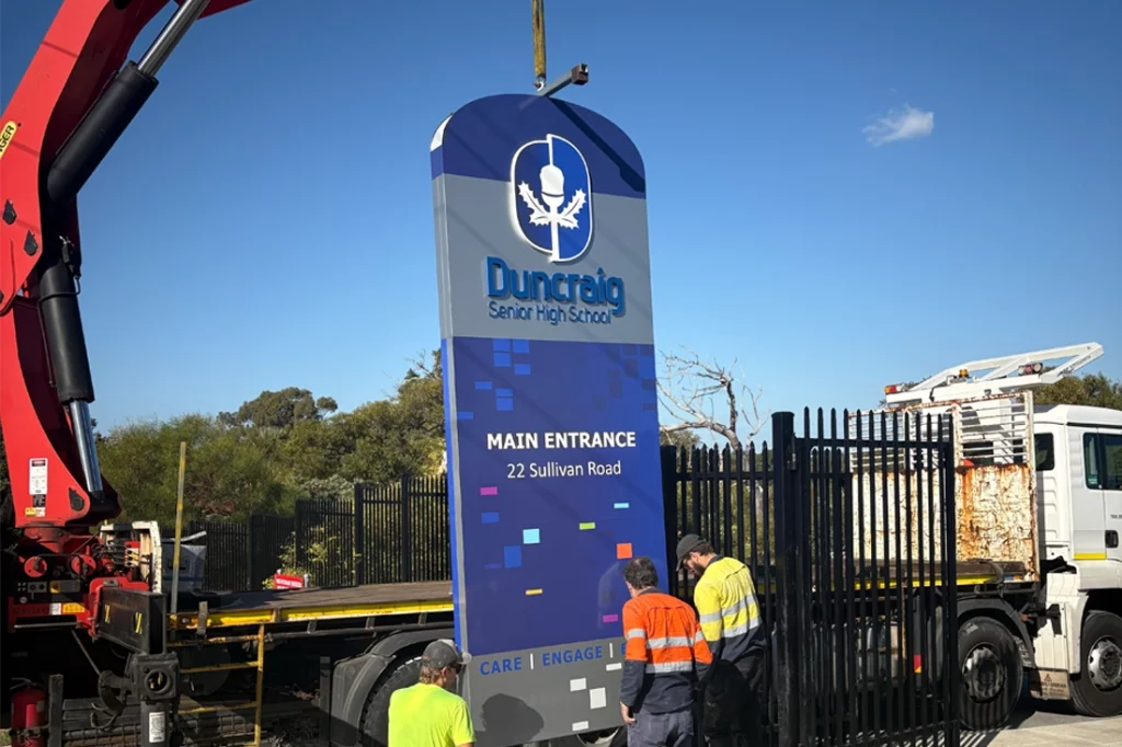 Signage Installation, Signage Install Perth