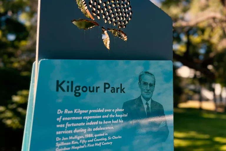 Custom engraved interpretive signage