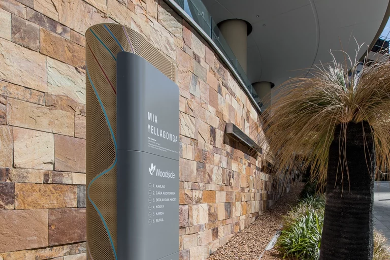 Custom Designed Totem Signs Perth, free-standing architectural structure