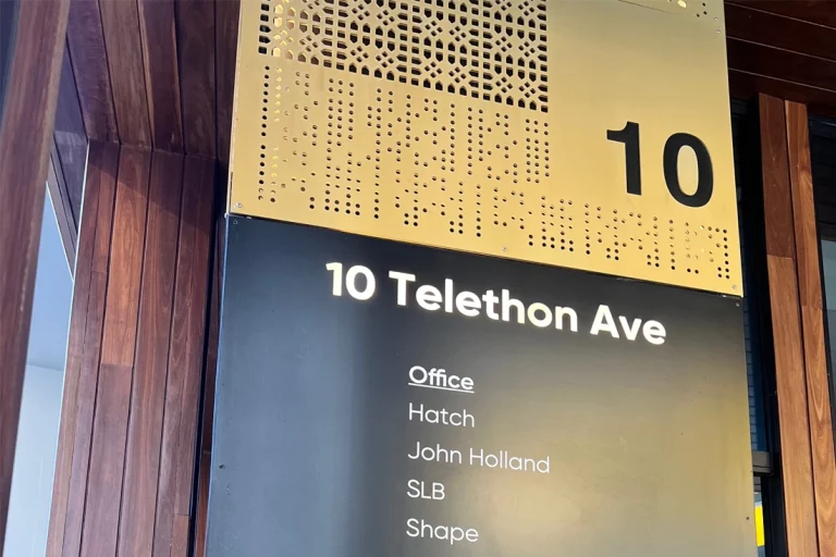 Architectural Signs, Architectural signage