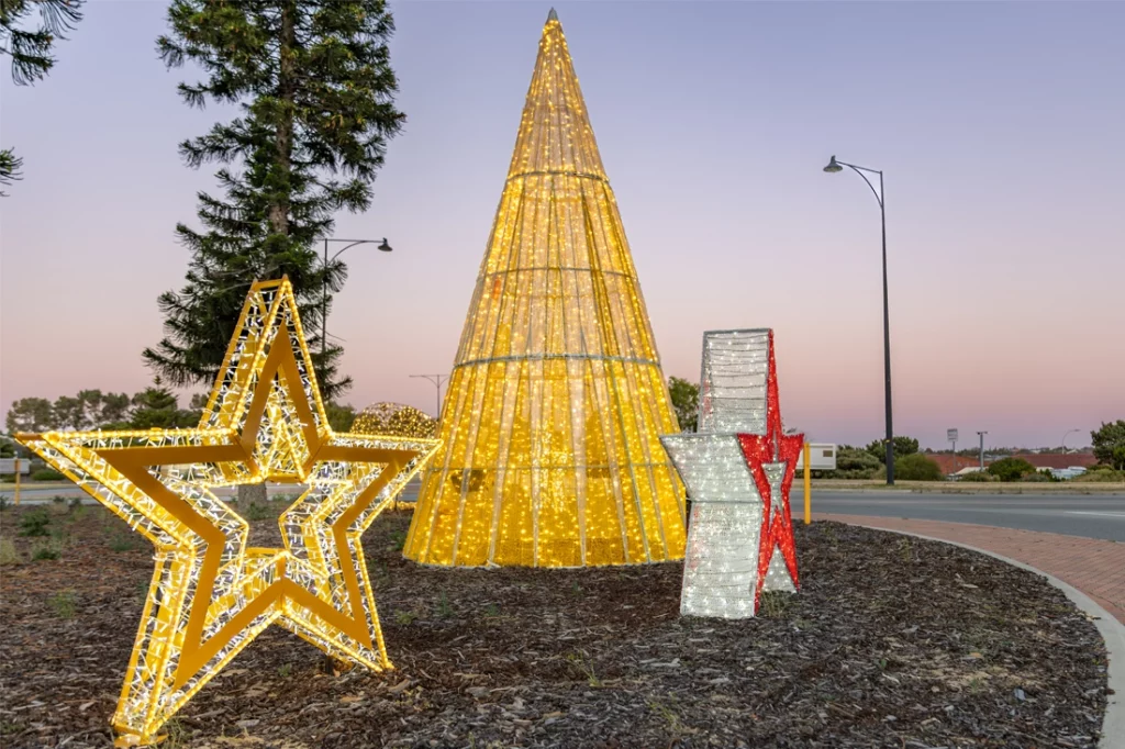 Commercial Christmas Displays and Activations, Christmas Activations, Christmas Displays On Roundabouts, Local Government Christmas