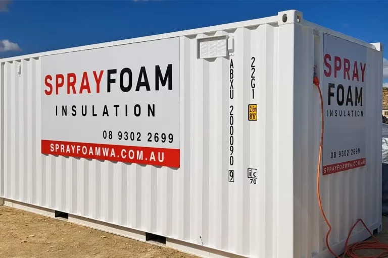 Sea container signage, Signage for sea containers, Construction sea container signage perth