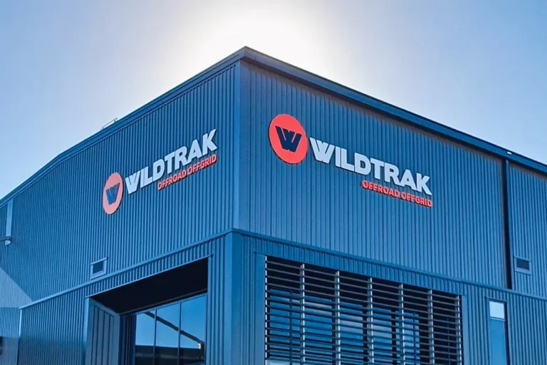 Commercial Signage on Perth Business building.